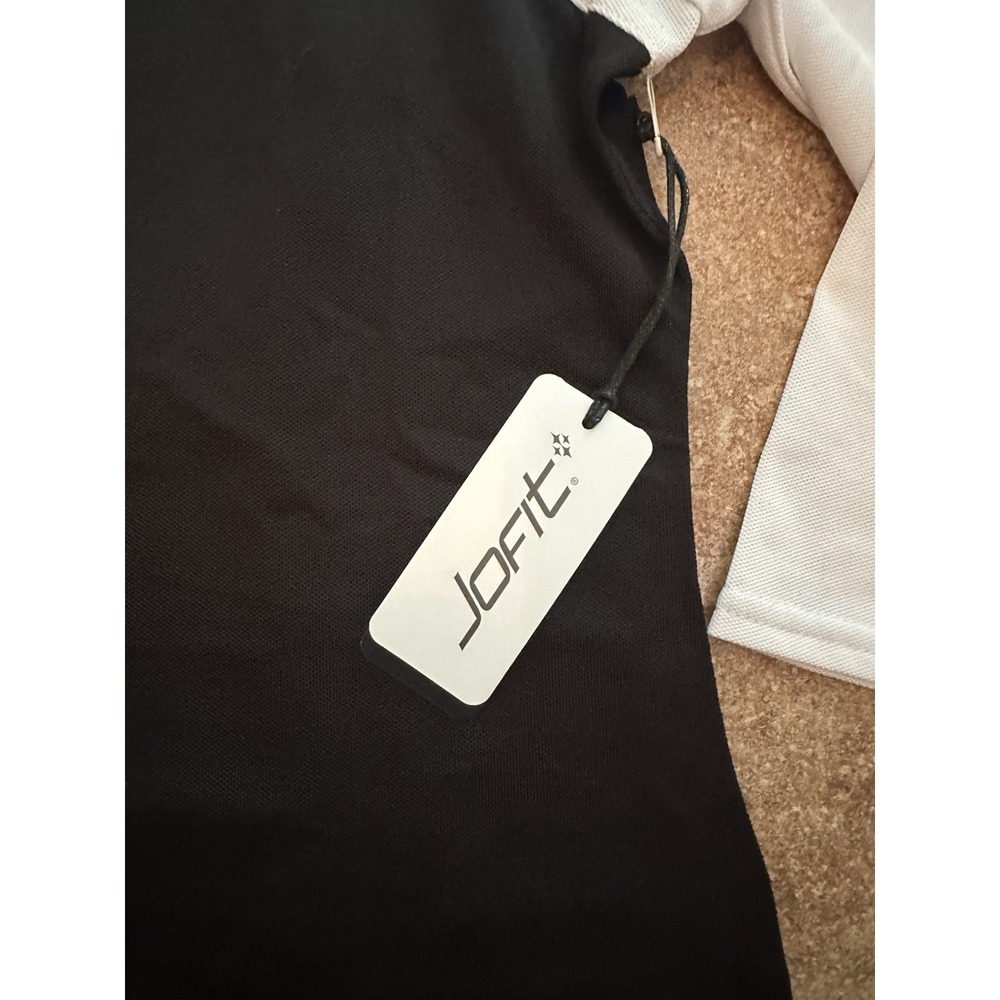 Jofit Women's 3/4 Sleeve Rib Mock Shirt Size Small Brand New! - Picture 2 of 4